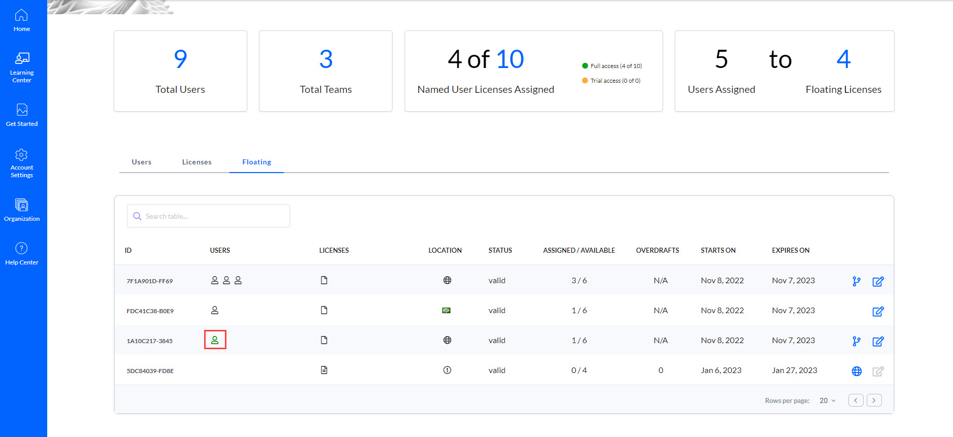 Getting Started with Floating License nTop